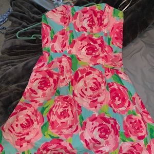 Strapless Lily Pulitzer Dress